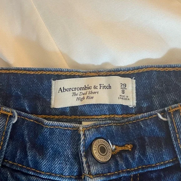 Abercrombie High Rise Dad Short Curve Love - Picture 4 of 4